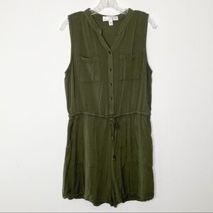 Kelly Renee Olive Green Romper